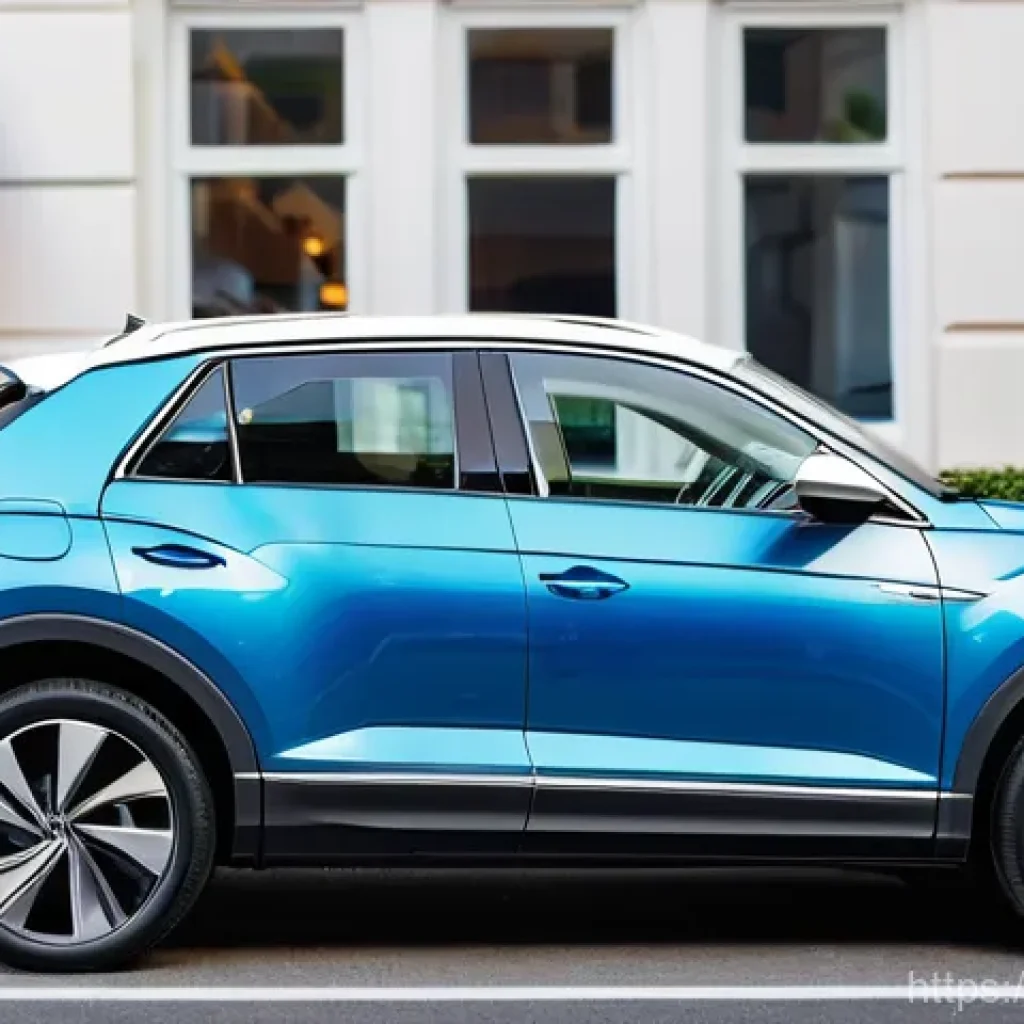 폭스바겐 제타와 폭스바겐 티록 비교 - **Prompt 1: Volkswagen T-Roc - Urban Style and Dynamic Life**
    "A vibrant, eye-catching two-tone ...